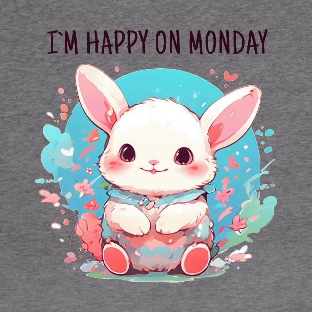 Happy monday rabbit by bswlife